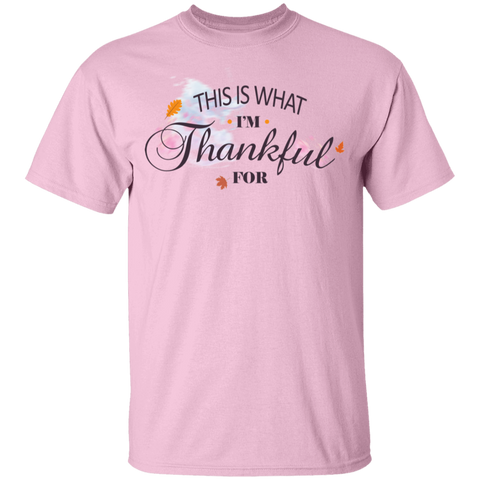 Image of This is What I'm Thankful for Youth T-Shirt - DNA Trends