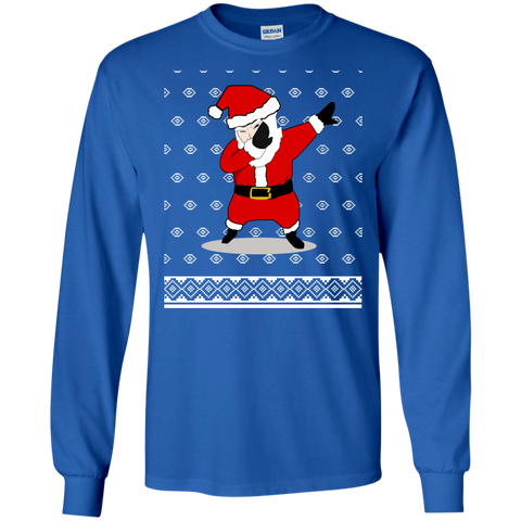 Image of Funny Dabbing Santa Christmas T-Shirt Multi Color 100% Cotton for This Christmas – Limited Edition! by Gildan - DNA Trends