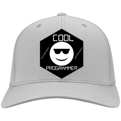 Image of The Cool Programmer Embroidery Twill Cap For Techies