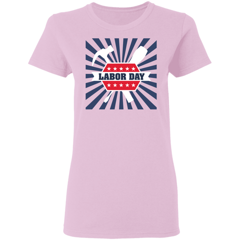 Image of Labor Day Ladies' T-Shirt - DNA Trends