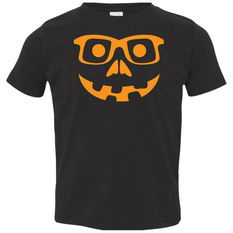 Image of Cute Nerd Halloween Jersey T-Shirt(Toddlers) - DNA Trends