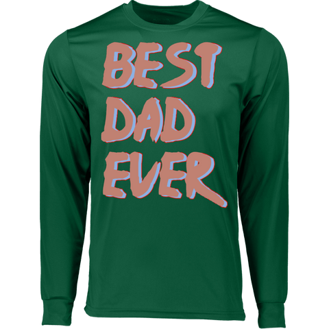 Image of Best Dad Ever LS T-Shirt - DNA Trends
