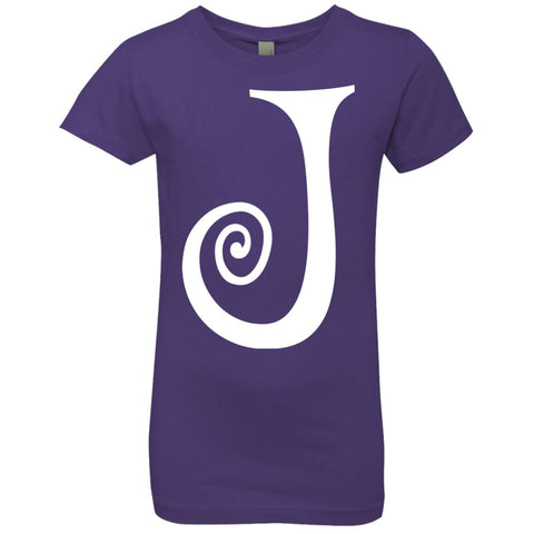 Image of Chipettes "J" Jeannette Letter Print T-Shirts (Girls) - DNA Trends