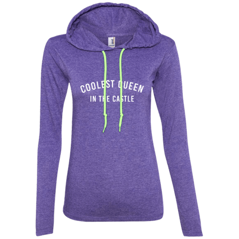 Image of Coolest Queen LS T-Shirt Hoodie - DNA Trends