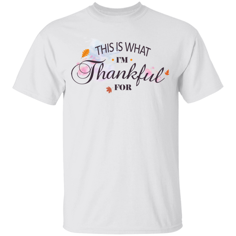 Image of This is What I'm Thankful for Youth T-Shirt - DNA Trends
