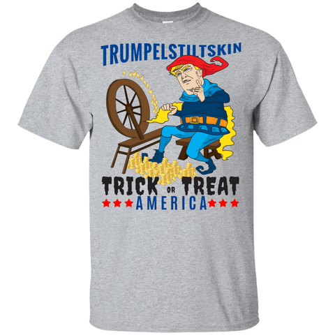 Image of Trumpelstiltskin Trick Or Treat America T-Shirt Halloween Tee (Boys) - DNA Trends