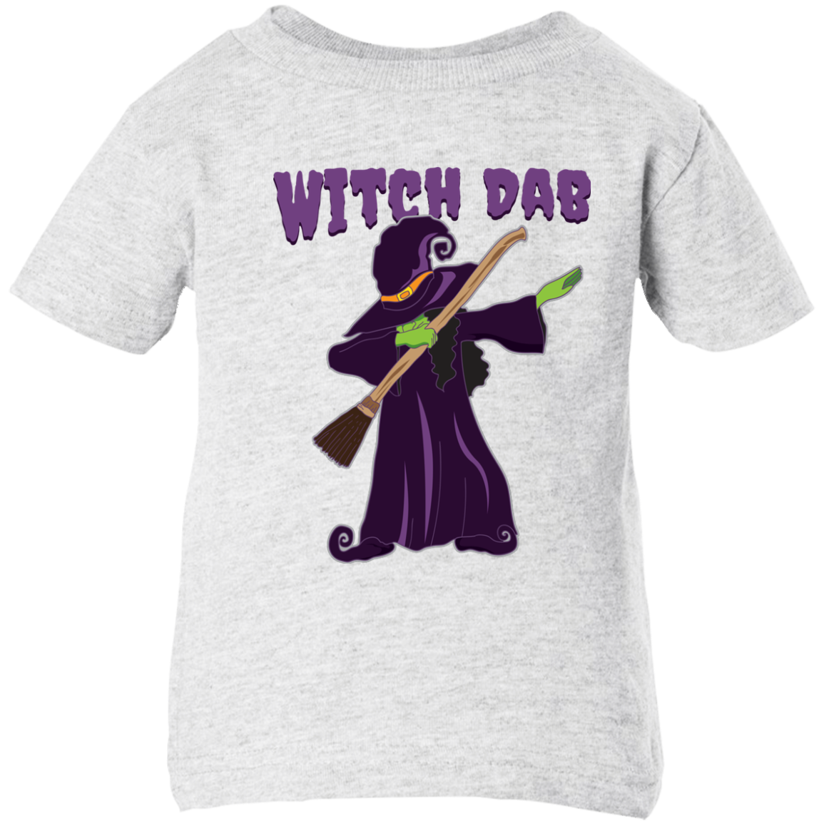 Trendy Witch Dab T-Shirt Halloween Tee (Infants) - DNA Trends
