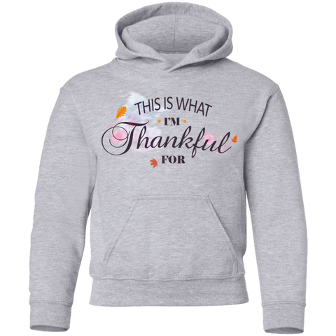 Image of This is What I'm Thankful for Youth Pullover Hoodie - DNA Trends