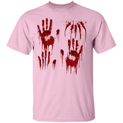 Image of Blood Handprint Halloween Costume Youth T-Shirt - DNA Trends
