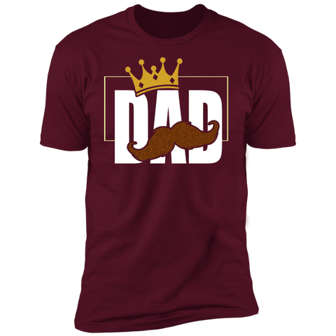 Image of Dad is King Premium T-Shirt - DNA Trends
