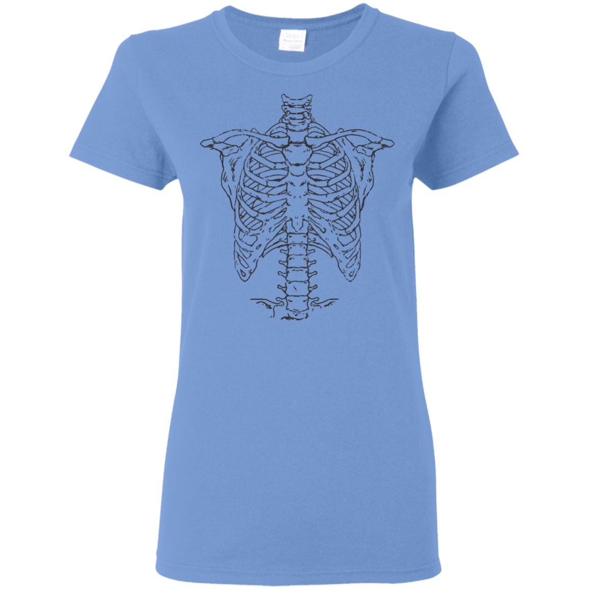Spooky Skeleton Body Halloween Costume T-shirt(Women) - DNA Trends