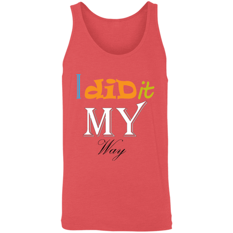 Image of I Did It My Way Unisex Tank - DNA Trends