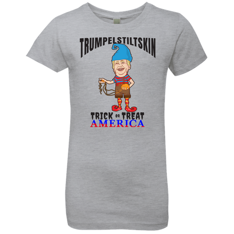Image of Trumpelstiltskin Trick Or Treat America T-Shirt Halloween Clothes (Girls) - DNA Trends