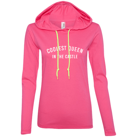 Image of Coolest Queen LS T-Shirt Hoodie - DNA Trends