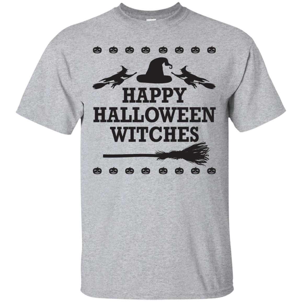 Happy Halloween Witches T-Shirt Halloween Cool Tees (Boys) - DNA Trends