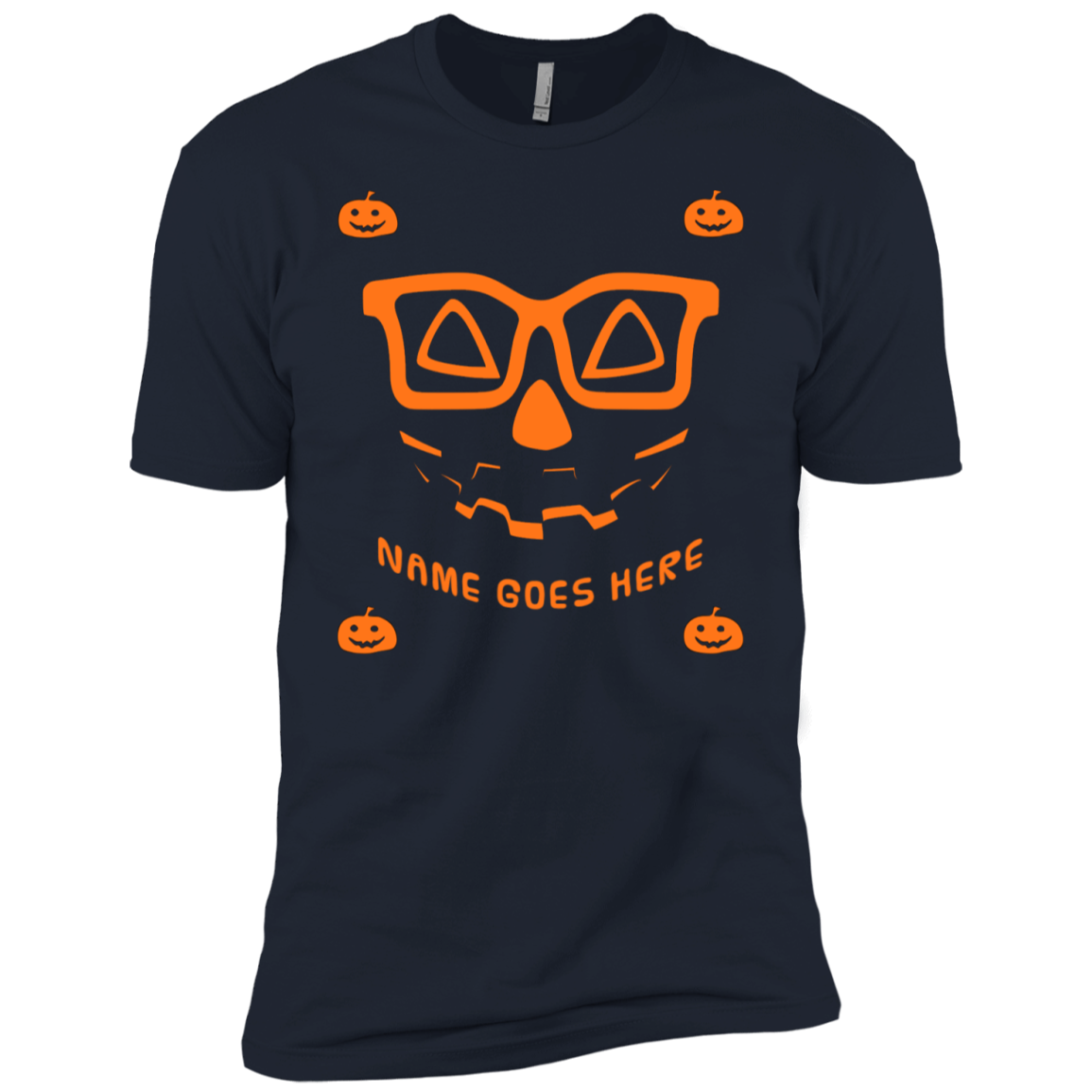 Creepy Nerd Pumpkin Halloween Costume  Boys' T-Shirt - DNA Trends