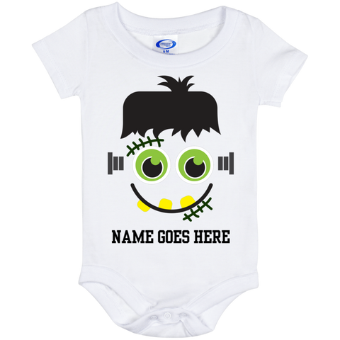 Image of Personalized Frankenstein Halloween Costume Baby Onesie (0-2 Years) - DNA Trends