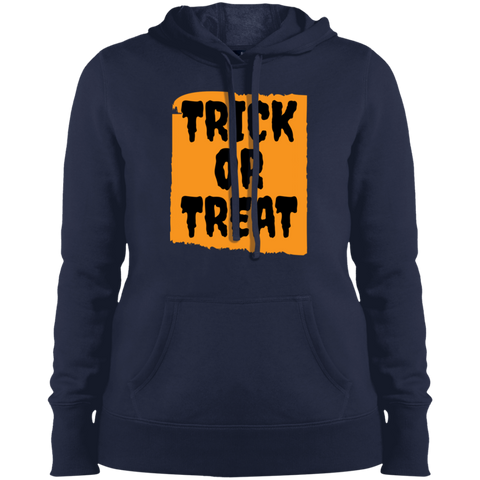 Image of Trick or Treat Halloween Ladies' Hooded Sweatshirt - DNA Trends