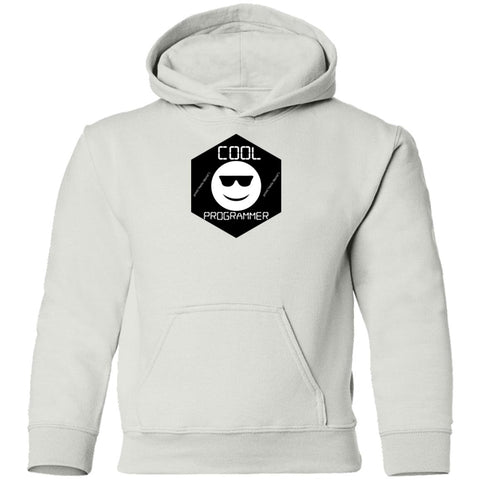 Image of The Cool Programmer Youth Pullover Hoodie For Techies(Kids)