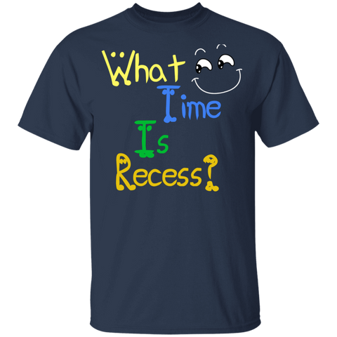 Image of What Time Is Recess - Back to School Youth T-Shirt - DNA Trends