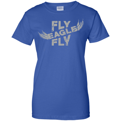 Image of Fly Eagles Fly Ladies' 100% Cotton T-Shirt - DNA Trends