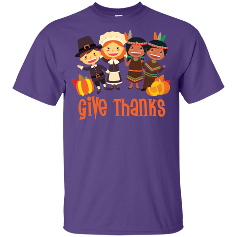 Image of Cool Give Thanks Youth Ultra Cotton T-Shirt - DNA Trends