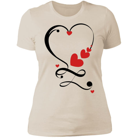 Image of Valentine Infinity(Forever) Love Ladies' Boyfriend T-Shirt