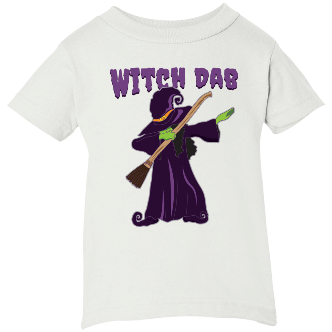 Trendy Witch Dab T-Shirt Halloween Tee (Infants) - DNA Trends
