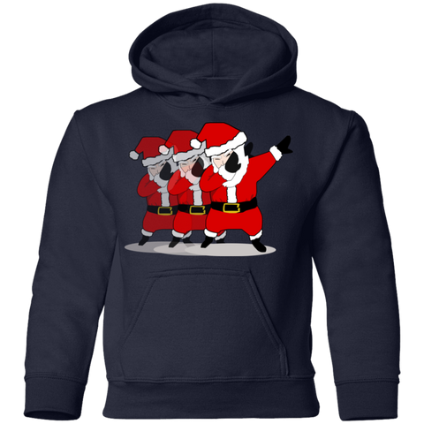 Image of Cool Awesome Dabbing Santa Youth Pullover Hoodie - DNA Trends