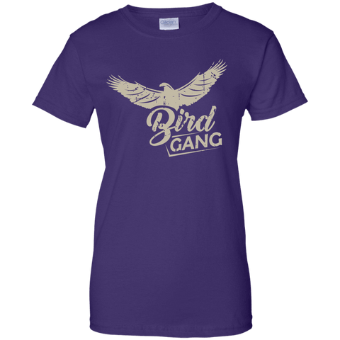 Image of Bird Gang Ladies' 100% Cotton T-Shirt - DNA Trends