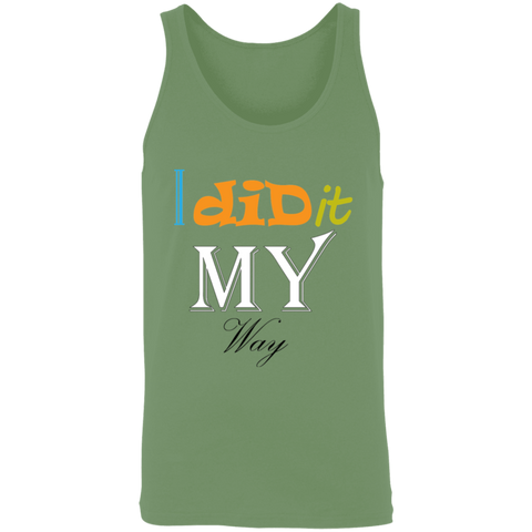 Image of I Did It My Way Unisex Tank - DNA Trends
