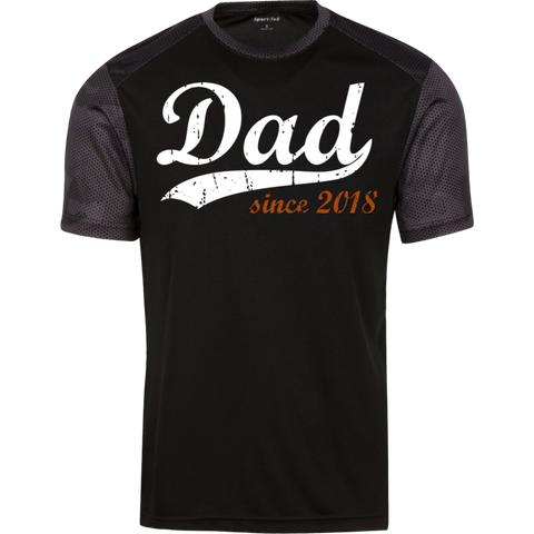 Image of Dad since 2018 CamoHex T-Shirt - DNA Trends