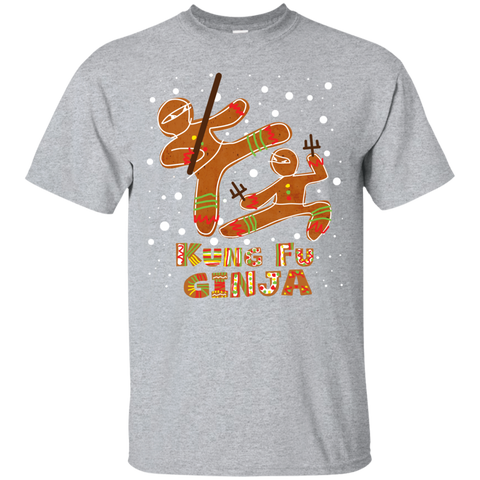Image of Funny Kung Fu Ninja Ultra Cotton T-Shirt for This Christmas - DNA Trends