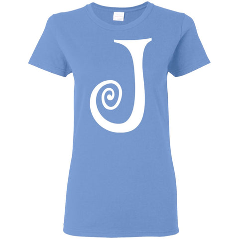 Image of Chipettes "J" Jeannette Letter Print Halloween Costume T-Shirts (Women) - DNA Trends