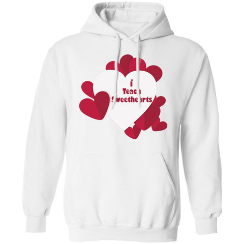 Image of I Teach Sweethearts  Teacher Valentine  Pullover Hoodie