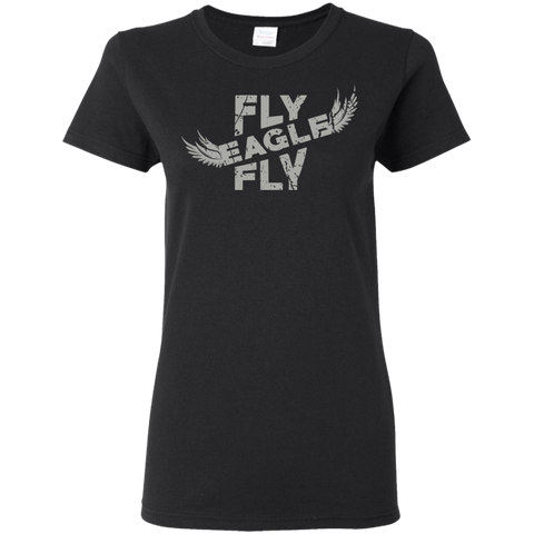 Image of Fly Eagles Fly Ladies' 5.3 oz. T-Shirt - DNA Trends