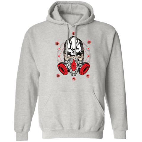 Image of Masked Zombie Halloween Costume Pullover Hoodie - DNA Trends