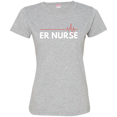 Image of ER Nurse Ladies' Fine Jersey T-Shirt - DNA Trends