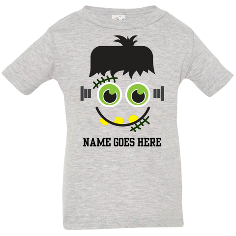 Image of Personalised Frankenstein Halloween Costume T-Shirt(Infants) - DNA Trends