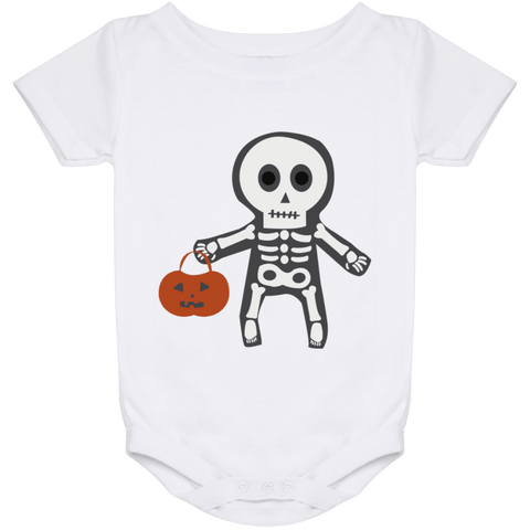Image of Spooky Skeleton Halloween Costume Baby Bodysuit - DNA Trends