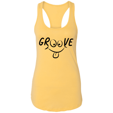 Image of Summer Groove Ladies Ideal Racerback Tank - DNA Trends