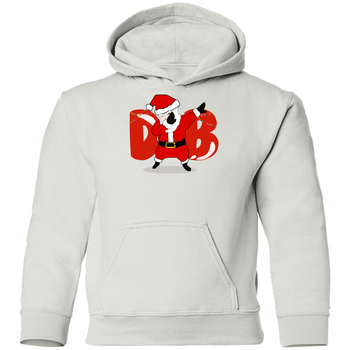 Amusing Dabbing Santa Youth Pullover Hoodie - DNA Trends