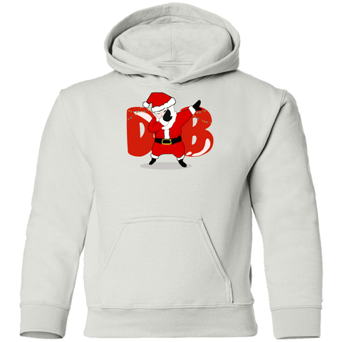 Image of Amusing Dabbing Santa Youth Pullover Hoodie - DNA Trends