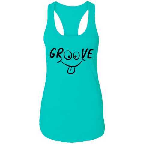 Image of Summer Groove Ladies Ideal Racerback Tank - DNA Trends