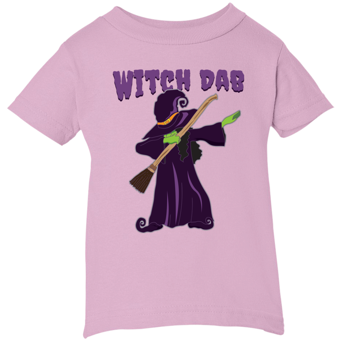 Trendy Witch Dab T-Shirt Halloween Tee (Infants) - DNA Trends