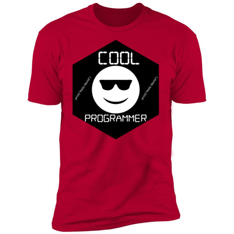 Image of The Cool Programmer Tee For Techies (Men)