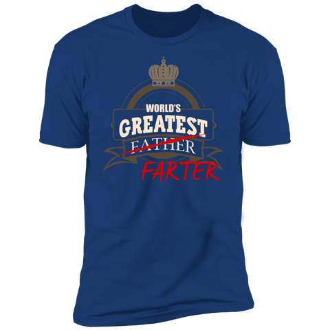 Image of World's Greatest Farter Funny Premium SS T-Shirt - DNA Trends
