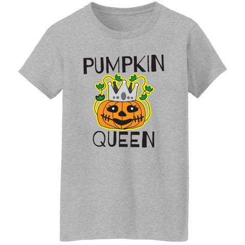 Image of Halloween Pumpkin Queen Ladies' Costume T-Shirt