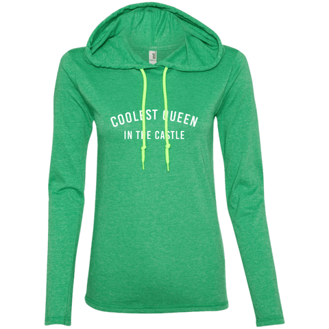 Image of Coolest Queen LS T-Shirt Hoodie - DNA Trends