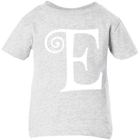 Image of Chipettes "E" Elenore Letter Print T-Shirts (Infants) - DNA Trends